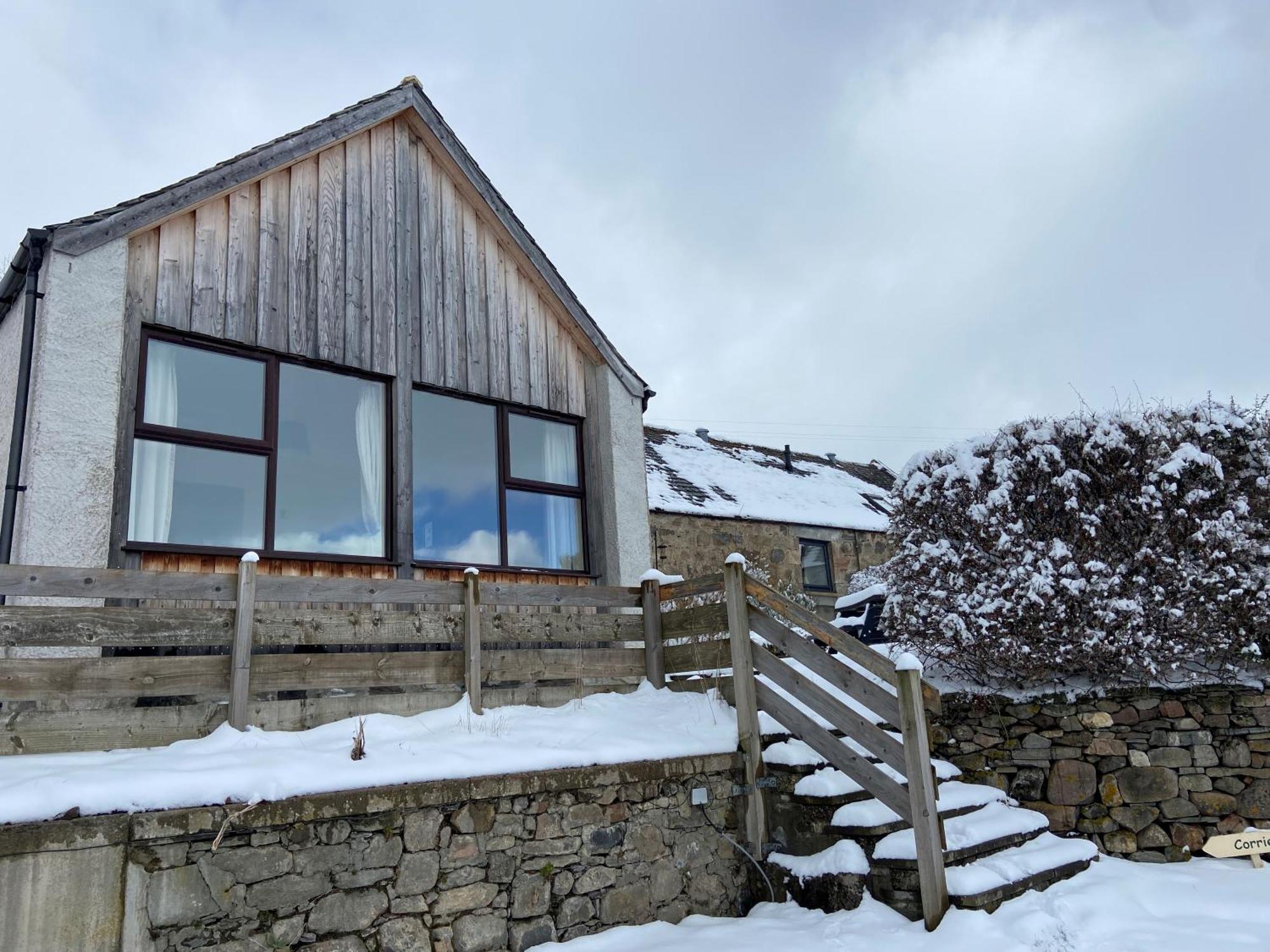Easter Corrie Cottages Ballindalloch ภายนอก รูปภาพ